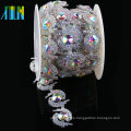 Crystal Cup Rhinestone apliques de recorte para nupcial Crystal Sash Wedding Belt